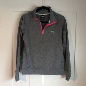 Pink Victoria secret quarter zip
